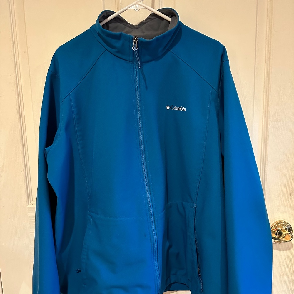Columbia Jacket, Women’s Plus Size 2X Blue
